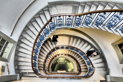 Stairwell at Courtauld Institute