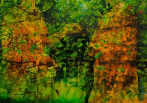Painting by Dina Varpahovsky
