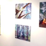 Works by Dina Varpahovsky and Liz Sergeant. Photo by Liz Sergeant.