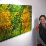 Dina Varpahovsky with Hortus Conclusus I. Photo by Meike Brunkhorst.