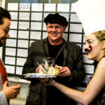 Liz Sandford Richardson and guests, opening night; photo by Richard Kaby